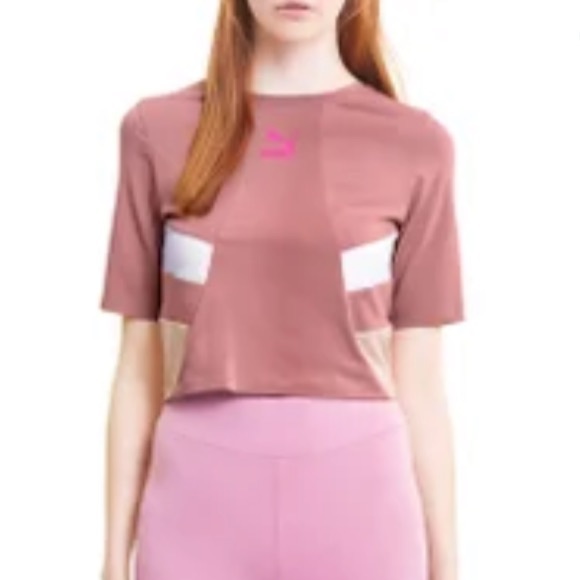 Puma Tailored for Sport Retro Women's Crop Top - Picture 1 of 8